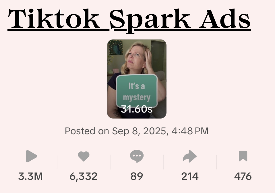 Views, comments and likes from Jen Wolfenbarger's Flo perimenopause app campaign